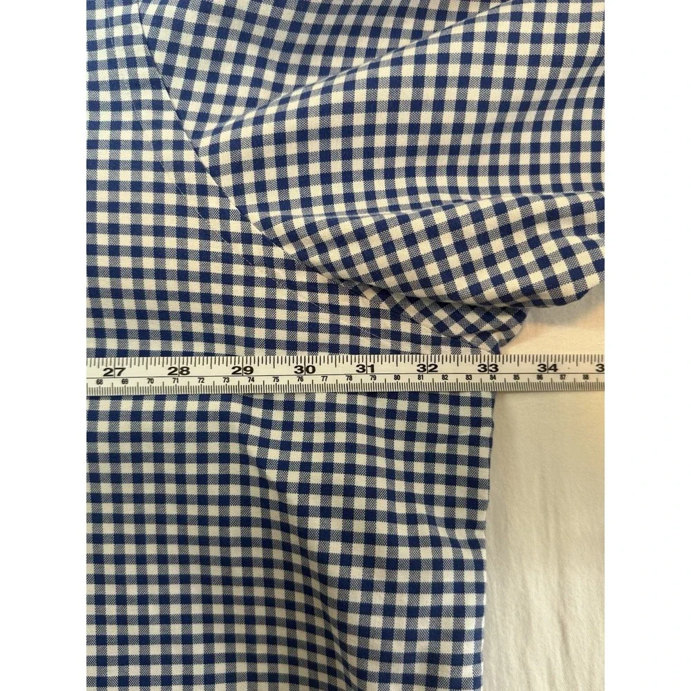 Polo Ralph Lauren Men's 4XB Blue Long Sleeve Button-Up 100% Cotton Flesh Pony